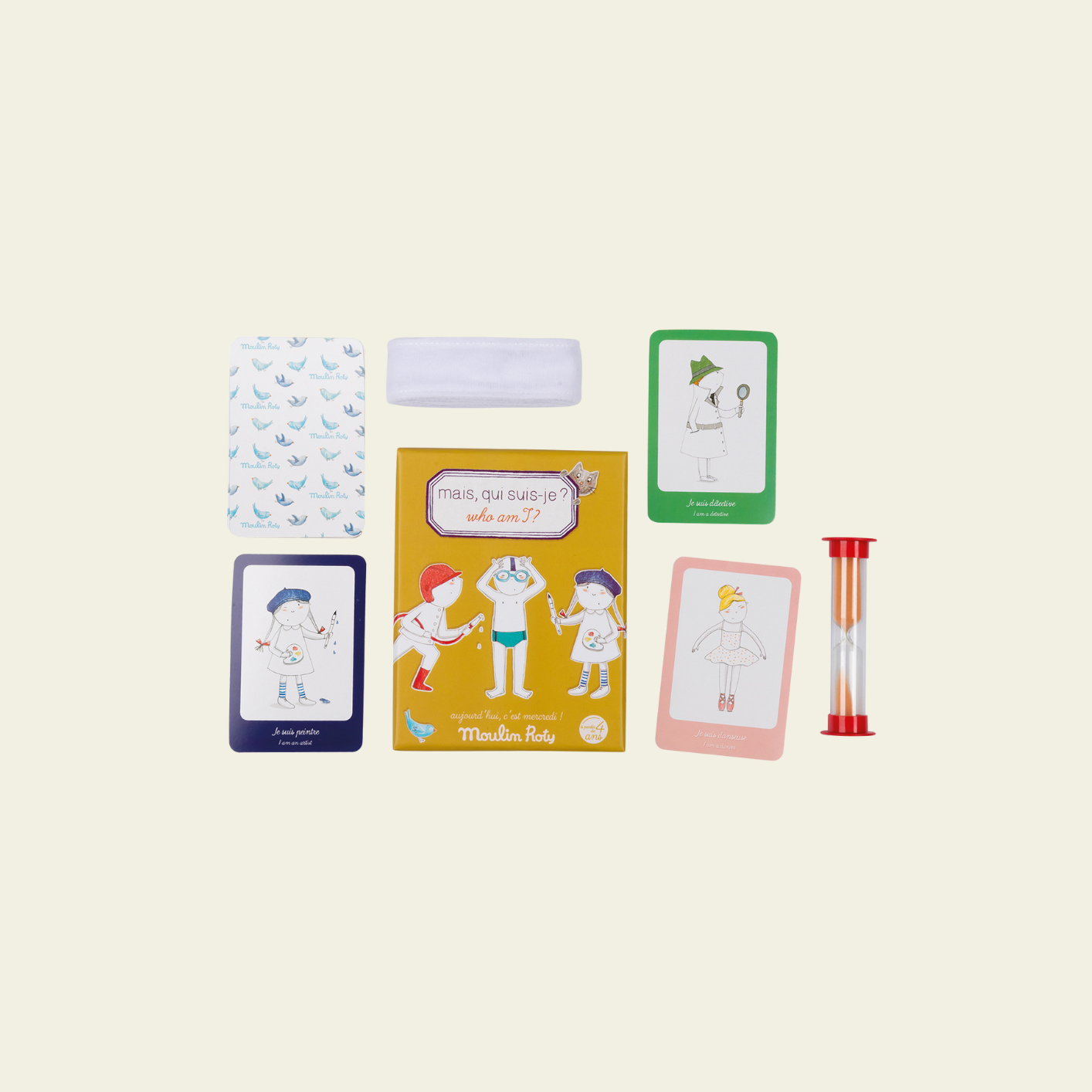 Juego de Profesiones Who I am? - Moulin Roty