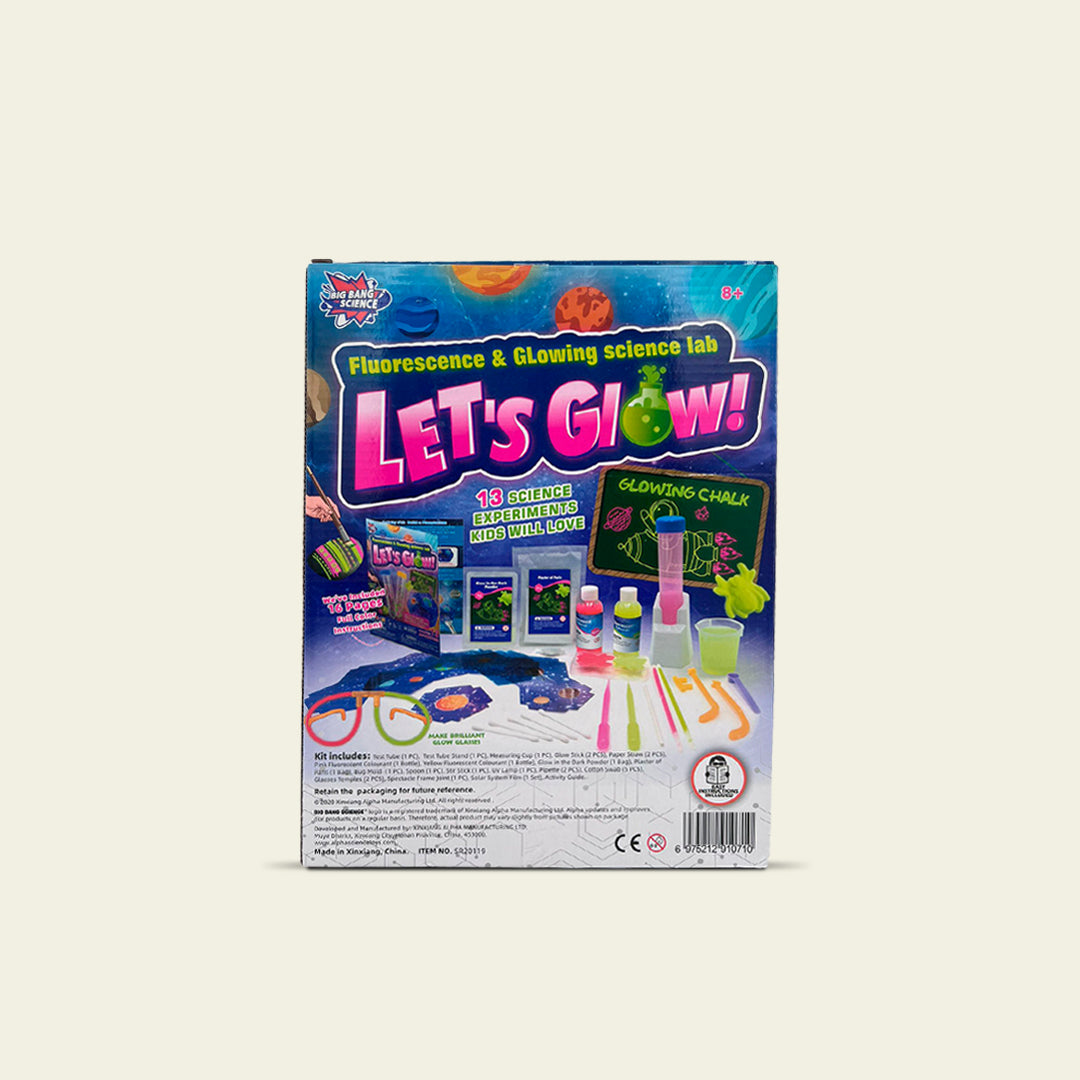 Juegos de Ciencia - Fluorescence & Glowing science lab