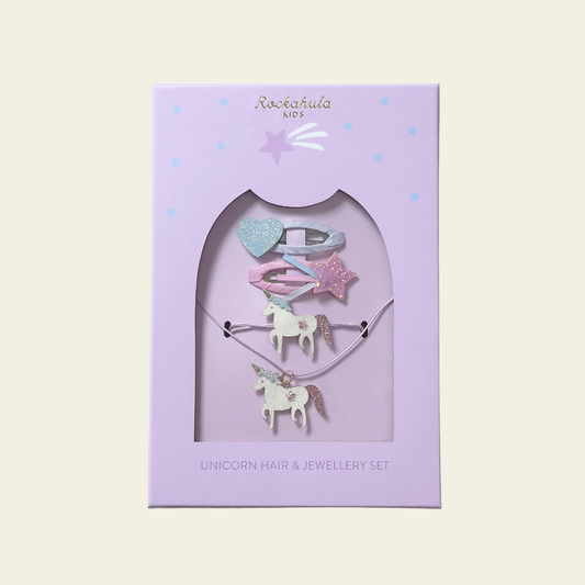 Set de Regalo Joyas y accesorios de Unicornio - Rockahula