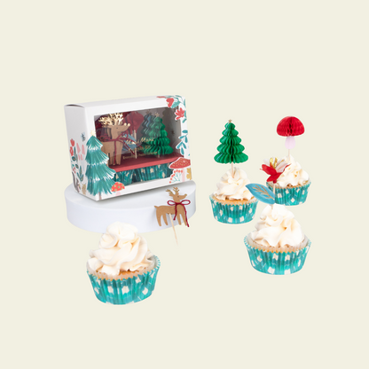 Meri Meri - Navidad Cupcake Kit