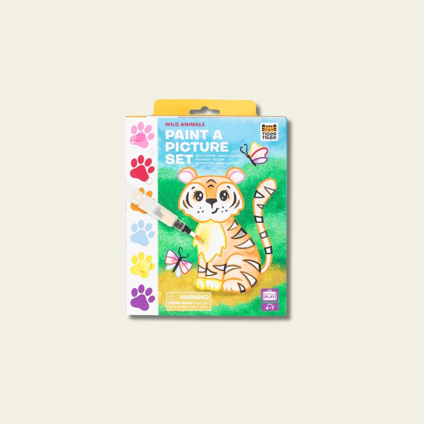Set de pintura acuarela para niños | Wild Animals