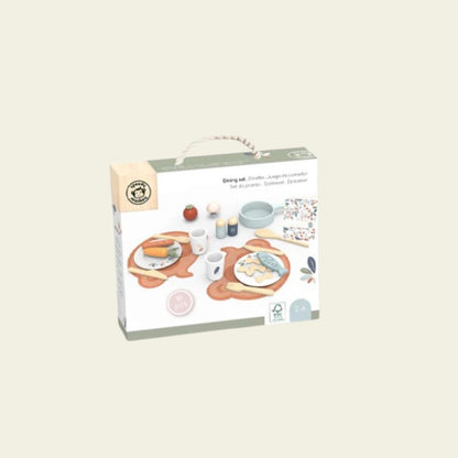 Set de Alimentos y Utensilios de Madera - Speedy Monkey