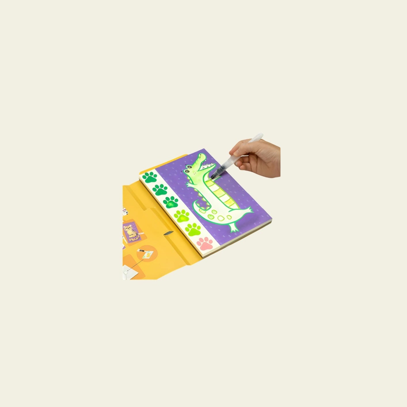 Set de pintura acuarela para niños | Wild Animals