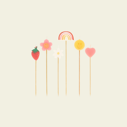 Meri Meri - Happy Icons Candles (6)